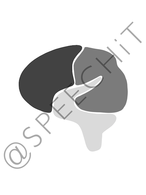 BRAIN | ABSTRACT | grey digital poster