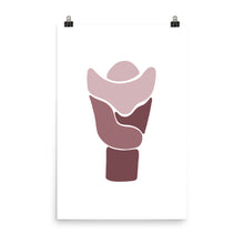 Load image into Gallery viewer, LARYNX | ABSTRACT | pink poster
