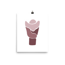 Load image into Gallery viewer, LARYNX | ABSTRACT | pink poster
