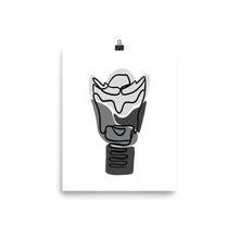Load image into Gallery viewer, LARYNX | ABSTRACT LINE ART COMBO | grey poster
