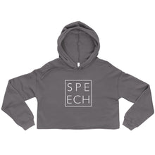 Load image into Gallery viewer, SPEECH | HOODIE | crop edition
