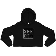 Load image into Gallery viewer, SPEECH | HOODIE | crop edition
