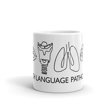 Load image into Gallery viewer, SPEECH LANGUAGE PATHOLOGY ANATOMY | LINE ART | light mug

