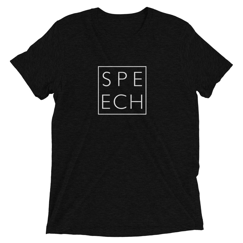 SPEECH | TEE | tri-blend (shop more colours)