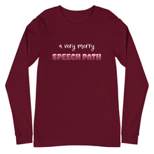 Load image into Gallery viewer, A very merry SPEECH PATH long sleeve
