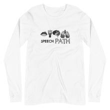 Load image into Gallery viewer, Speech PATH | Grey Abstract | Long Sleeve
