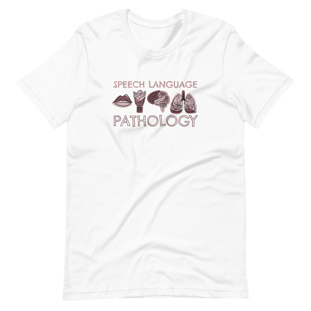 Speech Language Pathology | Pink Anatomy - Classic Tee